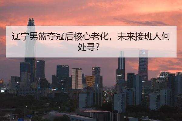 辽宁男篮夺冠后核心老化，未来接班人何处寻？